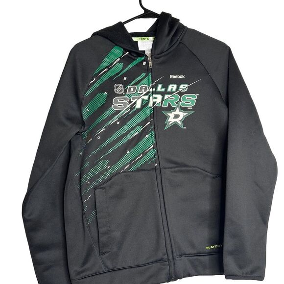 Dallas Stars Youth Hoodie and Fitted Cap Bundle Size L (14/16) - Picture 2 of 11